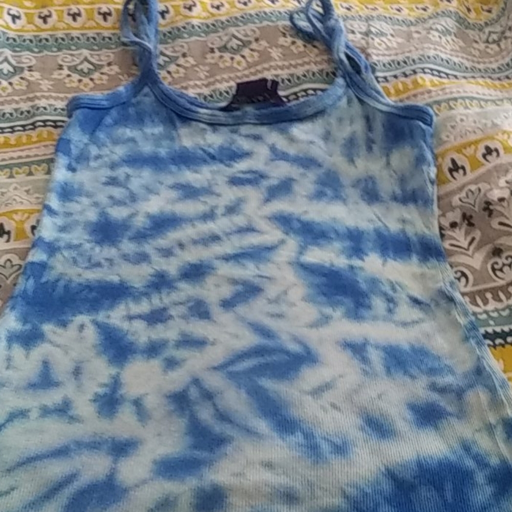 Vintage Miley Cyrus tie dye tank